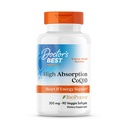 Miglior coQ10 ad alto assorbimento del Dottore, supporto per il cuore e l'energia, USP verificato, CoQ10 naturale fermentato, Gluten non OGM libero, Soy Free, Vegetariano 90 Veggie Softgels