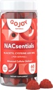 GOJOY NACsentials 7-in-1 NAC Gummies 600mg – Supporta Glutathione, Liver & Antioxidant Wellness – N-Acetyl Cysteine con Vitamina C, ALA, Quercetin & Astaxanthin – Vegan, Sugar-Free