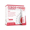 LCE polvere di ferro Liposomico – 21 mg di ferro elementare con vitamine B12, B6, C, D & acido folico – bevanda di supplemento di berretto gentle aromatizzato, 30 Sachet vegan