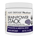 Polvere di stack del BrainPower della difesa dell'ospite - Supplemento di sostegno del cervello mirato - Supplemento del fungo della polvere con la mane del leone, niacina (B3) & vitamina B12 - supporto del cervello di erbe - 100g (66 Serve)*