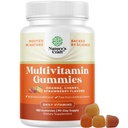 Gummie Multivitaminiche Giornaliere Potenti per Adulti - Miscela Benessere di Vitamina D A C E B12 Zinco e Biotina - Zucchero di Vitamina Adulta per Energia e Salute Immune - Non OGM Gluten Free e Halal - 180 Gummies