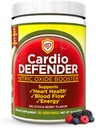 Nitric Oxide Booster Powder – L-Arginina 5.200mg + L-Citrulline 1.200mg – Miscela di bevanda di salute del cuore - Salute del cuore, Flusso di sangue, Energia, Endurance - Polvere di L-Arginina con aroma di bacche