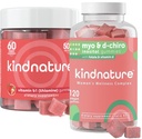 Kindnature Myo-Inositol & Vitamina B1 Benessere Bundle - bilancia ormonale & Nervous System Support Gummies