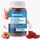 Gummie di creatina – Gambi di gusto per le donne e gli uomini – Vegan, senza glutine pancia di creatina di fragole – 60 conteggio per sostiene la crescita del muscolo e la forza