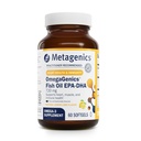 Metagenics OmegaGenics Fish Oil EPA-DHA 720 mg - Omega-3 Fish Oil Supplement - Alta potenza - per la salute del cuore, la salute muscoloscheletrica e la salute del sistema immunitario* - con DHA & EPA - 60 Softgels