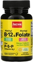 Jarrow Formulas Methyl B-12 & Methyl Folate - 100 Chewable Tablets, Limone - Confezione di 2 - Bioactive Vitamin B12 & B9 - Supporta la produzione di energia, Funzione cerebrale & Metabolismo - 200 Total Servings