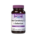 BlueBonnet Beta Carotene C e E Plus Selenium Capsule Vegetariani, 120 Conte, Bianco