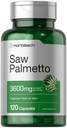 Horbäach Saw Palmetto Extract | 120 capsule | Formula Non OGM e Gluten Free | da Saw Palmetto Berries