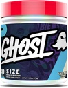 Integratore alimentare GHOST Size Muscle Builder - Natty, 30 Serve - Integratori per la crescita muscolare e la resistenza per gli uomini e le donne - Creatina, Betaine & Beta-Alanine - Senza zucchero & Gluten, Vegan