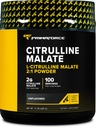 PrimaForce L-Citrulline polvere di malato, supplemento pre-allenamento non aromatizzato, 200 grammi - potenzia l'energia, Aids Recovery, migliora le prestazioni di resistenza – Vegan, non OGM