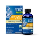 Bliss Organic Baby Cough Syrup e Mucus + supporto immunità, contiene Agave organico e Ivy Leaf, fatto per i bambini 4 mese+, 1.67 once fluidi