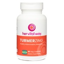 TurmerZing C-14 Testato curcuma e zenzero per una risposta infiammatoria sana, 95% Curculine 5% Gingerols