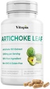 Estratto di foglie di carciofo biologico Vitapia per digestione sana, salute del fegato e funzioni, supporto antiossidante - 10:1 Ratio & 180 capsule vegetali - Non OGM, senza glutine, Vegan-Friendly