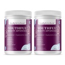 Corpo Cucina giovanile bellezza avanzata, Peptidi di collagene polvere per belle unghie della pelle dei capelli, Resveratrolo e acido ialuronico per il supporto antiinvecchiamento e antiossidante, Grass Fed (pacchetto di 2)