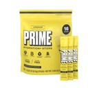 PRIME HYDRATION+ Sticks Lemonade | Polvere di idratazione Bastoncini di singola dose | Polvere di elettrolita sul Go | Basso zucchero | senza caffeina | Vegan | 16 Sticks