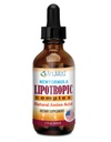 ANUMED - Gocce liquide del complesso lipotropico con vitamina B12, B6, acido folico, colina, inositolo per la salute del fegato, detergente naturale, disintossicazione + aumenta i livelli di energia naturale.