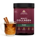 Antica nutrizione Advanced Hydrolyzed Collagen Peptides Powder Protein Lean with Probiotics and Vitamin C, Cinnamon, for Women & Men, Supports Healthy Weight Management & Muscle Building, 25 Servings