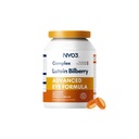 NYO3 Vitamine di occhio con Lutein e Zeaxanthin, Formula di occhio incollato, consigliato da NIH, Bilberry avanzato & Astaxanthin, Vitamina A, C, E, B12 & Minerali, Protezione per la salute e la visione degli occhi, 60 Softgels