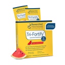 Vitamina C - Tri-Fortify - Aid Natural Energy, Immune Support & Detox - Clinically Researched for Absorption, Watermelon (20 Pacchetti)