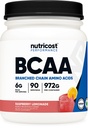 Nutricost BCAA Polvere 2:1:1:1 (Raspberry Lemonade, 90 Serve)