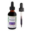 Quantum Health Black Elderberry Liquid Extract Sambucus Nigra Immune Support Formula 700mg - Daily Wellness Boost of Potent Antioxidants for Women & Men - Alta dose, Assorbimento veloce, Vegan - 2 Fl Oz
