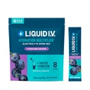 Liquido I.V.® Hydration Multiplier - Concord Grape | Miscelatore per bevande elettrolitiche | 1 Confezione (16 Serve)