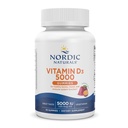 Nordic Naturals Vitamin D3 5000 Gummies, Frutta della Passione - 30 Gummies - Supporto per Bones sani, Mood, & Immune System - Vegetariano - Non OGM - 30 Serve
