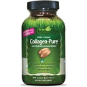 Irwin Naturals Deep Tissue Collagen-Pure - 80 Liquid Softgels - Intenso nutrimento per la pelle - 2000 mg di collagene idrolizzato - 16 Total Servings