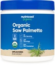 Polvere di Palmetto di sega biologica di Nutricost 8oz - Sega biologica certificata USDA Palmetto, senza glutine