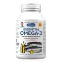 ANDREW LESSMAN Essential Omega-3 Orange - 360 Softgels - Ultra-Pure, olio Omega-3 ad alta potenza. Alte DHA, No Stomach Upset, No Contaminants, No Mercury. Piccolo Facile da ingoiare Softgels