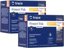 Trace Minerals Power Pak Multivitamin e Multimineral Packets - Electrolyte Support - 1200 mg Vitamina C plus 70+ Trace Minerals - Sugar Free - Arancione Mango Flavor - 60 Packets