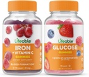 Ferro vitale con vitamina C + Glucose, Gummies Bundle - Grande Degustazione, Integratore di vitamina, Senza glutine, OGM Free, Gomma masticabile