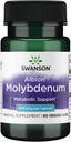 Swanson Albion Chelated Molybdenum 400 mcg 60 capsule di veg