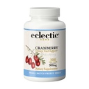 Eclettico Herb - Premium Freeze Dried Cranberry Capsule | Supporto del tratto urinario | Supplemento di mirtillo per la salute del tratto urinario | Organico, Non OGM, Vegan (120 CT | 300 mg)