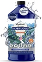 Liquido d'Argento Colloidale (32 oz) – Integratore Colloidale Premium Nano in Argento per il Benessere Giornaliero & Supporto Immune, Idrosol di Argento Liquido Naturale per Adulti & Bambini, Non OGM, Senza Glutine