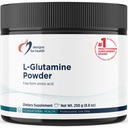 Progetti per la salute Vegetariano L Glutamina Polvere - Pure 3000mg Aminoacido Supplemento - Promuove il recupero del muscolo, Gut + Supporto immunitario - Non-GMO Gluten Bevanda gratuita Add-in (83 Serve / 250g)