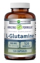 Incredibile formula L-Glutamine Aminoacido Supplemento | 500 Mg | Capsule | Non-GMO | Gluten-Free | Made in USA (1 Pack | 120 Count)