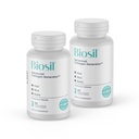 Biosil Collagen Booster Supplemento - 60 capsule liquide, Confezione da 2 - Attivatore ch-OSA brevettato per pelle, capelli, unghie e giunti - Supporta la produzione naturale - alimentazione da 60 giorni