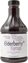 Elderberry Queen Organic Elderberry Syrup 30 Fl Oz - Formula di supporto immunitario con Sambucus Black Elderberry & Aronia Berry - Pure Natural Certified Organic Elderberry Syrup per bambini e adulti
