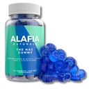 Zucchero-Free NAC Gummies, NAC Supplemento per la salute respiratoria, fegato Detox & Cleanse, rene, supporto antiossidante, N-Acetyl Cysteine Supplement MCT-Oil rivestito per l'assorbimento Vegan 60ct