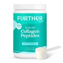 Ulteriore Cibo Peptidi di collagene non aromatizzato polvere, Pastura a base di erbe-Raised idrolizzato Tipo 1 & 3 Proteine, Salute Gut + Giunto, Capelli, Pelle, Unghie, Paleo Keto senza zucchero 9.88 oz