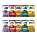 Barre di proteine funzionali di Laird Superfood – Barretta proteica ma migliore con ingredienti reali, Funzionali funghi 10g proteine pianta-basate, 6g fibra - Non-OGM - 5 Flavor Variety Pack, 10 conte (Pack of 1)