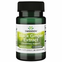 Estratto di zenzero nero Swanson - Promuove la circolazione sanguigna sana e il vigore fisico - Maggio Aid salute del cuore, tessuto muscolare e benessere - (30 capsule vegetali, 100 mg ogni) 1 confezione