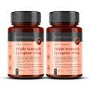 Pureclinica Lycopene Supplemento 50mg – Antiossidante dell'estratto di pomodoro ad alta resistenza – 360 compresse (1 anno di alimentazione) – Salute della prostata, Cuore, Eye & Skin Support – OGM Free
