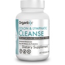 Organixx Lymphatic & Colon Cleanse Supplement, 250 milioni di CFU Probiotici per la salute del fegato, supporto digestivo e linfatico, senza glutine, non OGM, 60 capsule vegetariane