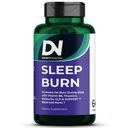 Bruciatore grasso notturno di notte di sonno, bruciatore grasso stretto e supporto naturale del sonno per gli uomini e le donne, Booster di metabolismo con vitamina B6, L-teanina Melatonina Astragalus Ceylon Cinnamon Berberina 60ct