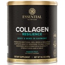 Essential Nutrition Collagen Resilience - Polvere di peptidi di collagene idrolizzato con acido ialuronico, silicio, aminoacidi e estratto di fiore della passione - frutto della passione - 14,3 oz (30 Serve)