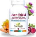 NUOVO ROOTS HERBAL Liver Cleanse Detox Supplemento con miscela di erbe con carciofo, cardo del latte, radici di dadelion, curcumina curcuma curcuma, supporto del fegato grasso (90 capsule)