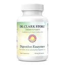 Dr. Clark supplemento di enzimi digestivi – 700mg, 50 capsule di Gelatin, promuove la salute digestiva e la funzione di fegato
