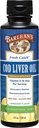 Integratore liquido di olio di fegato di Barlean, Omega 3 Fish Oil con 900mg EPA e DHA Plus Vitamina D, Integratori per Joint, Cervello, e il supporto di salute del cuore, Limonata Flavor, 8 oz